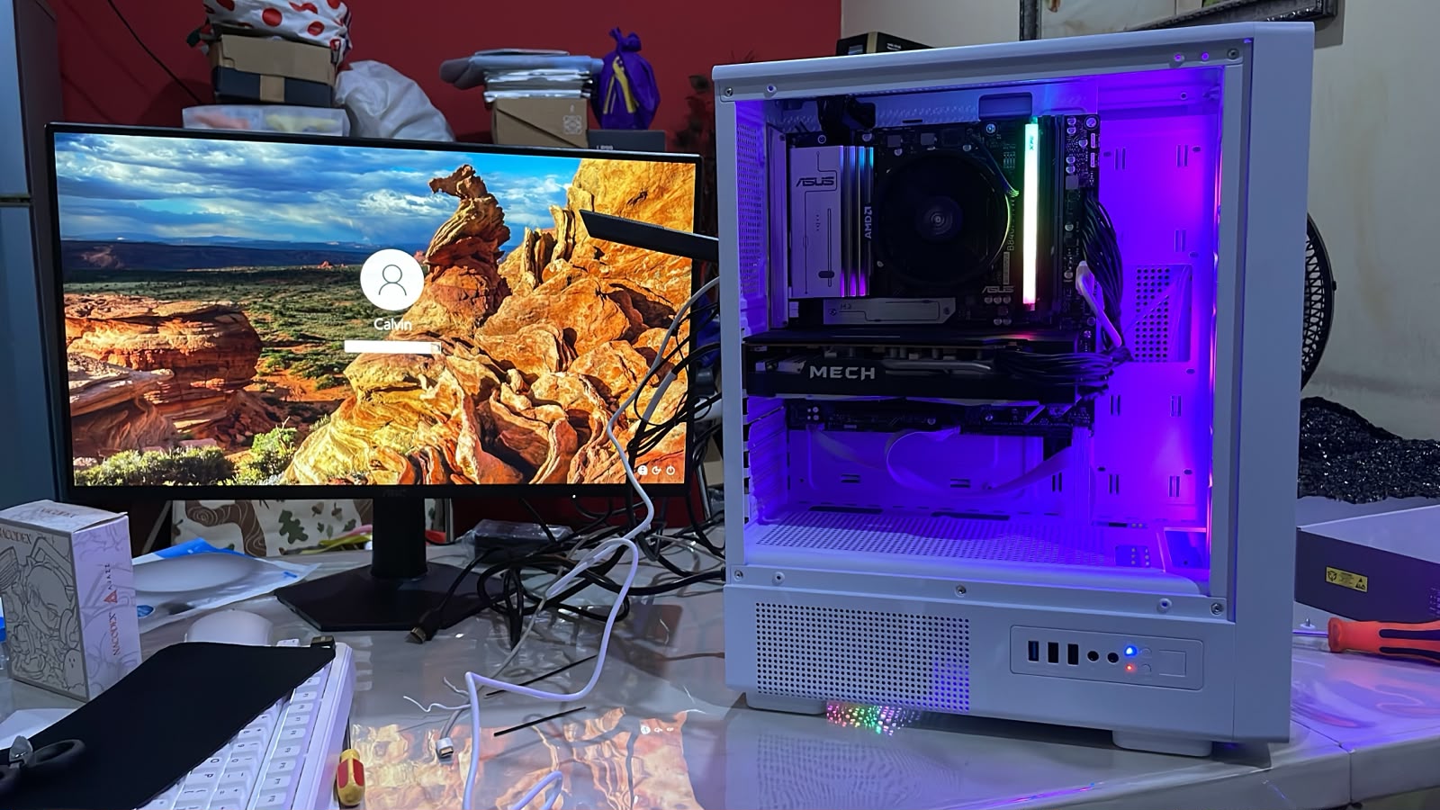 Perakitan PC Costum Gaming Mas Calvin