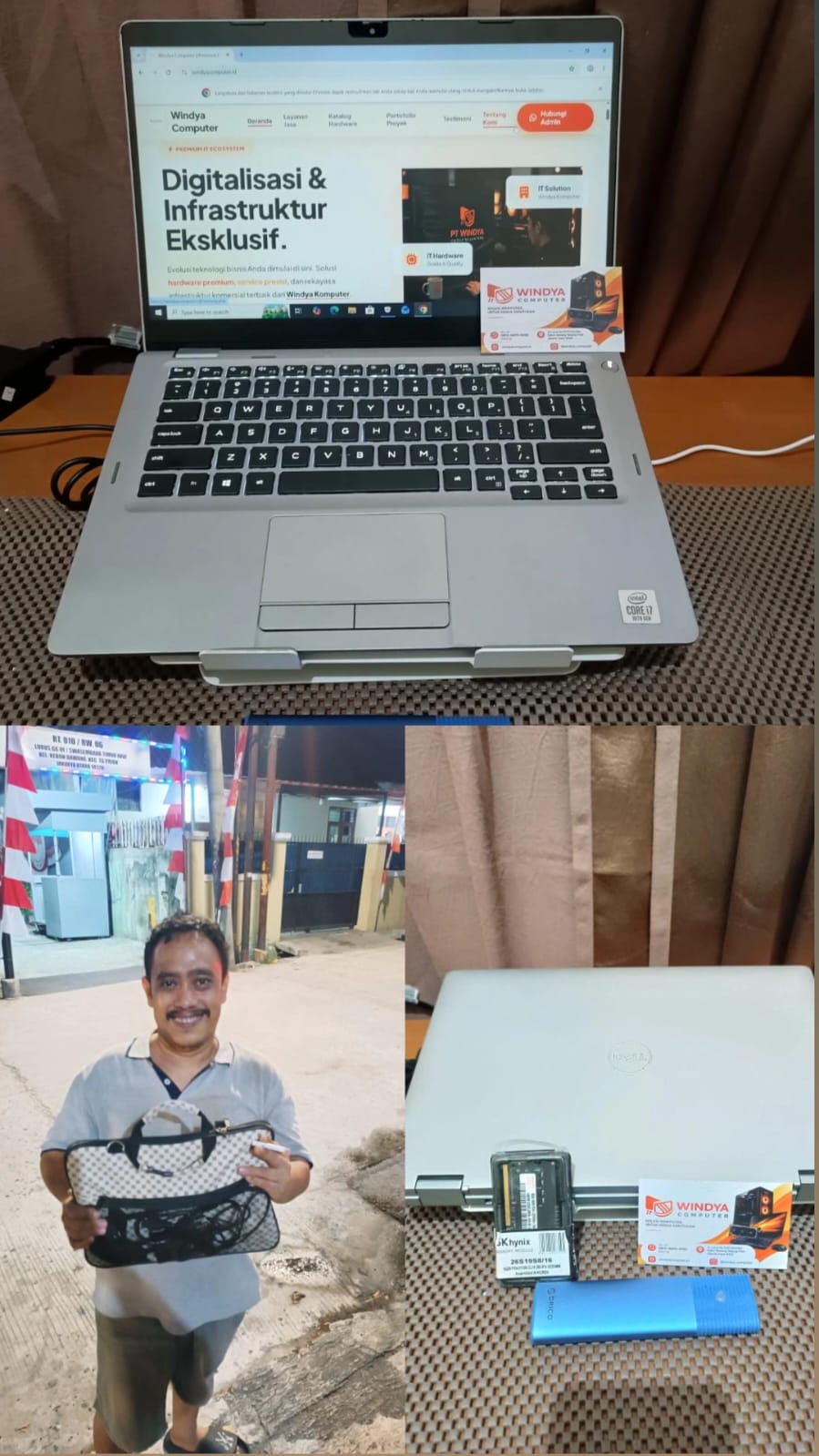 SERVICE MAINTENANCE dan UPGRADE MEMORY LAPTOP DELL LATITUDE 5310