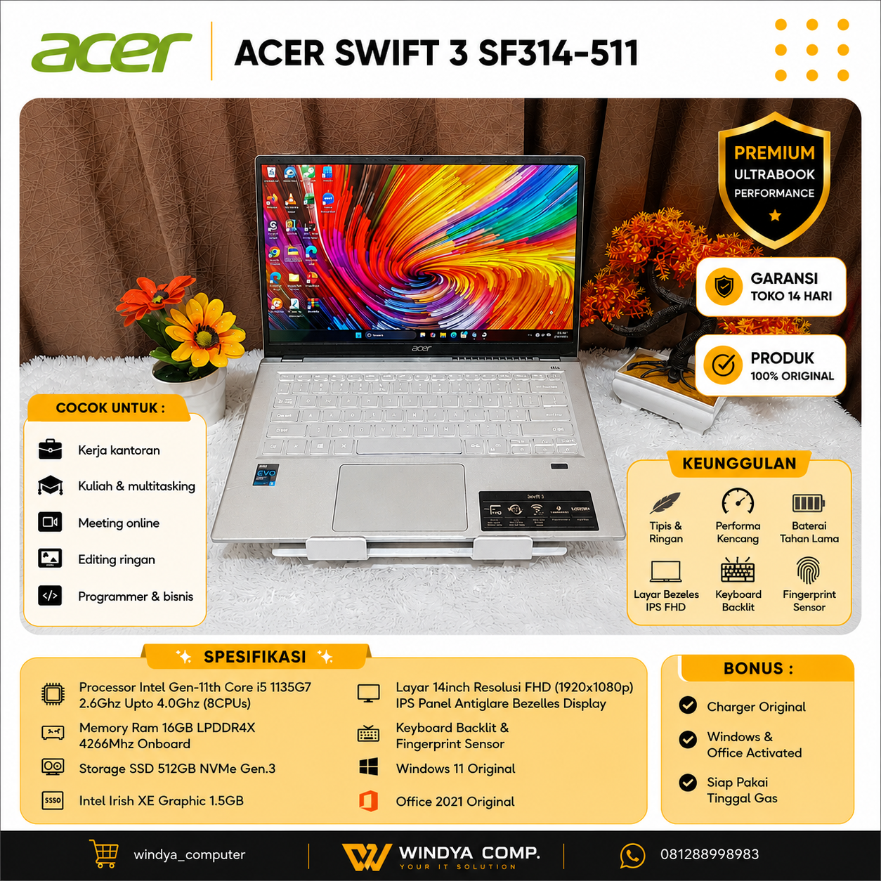 ACER SWIFT 3 SF314-511